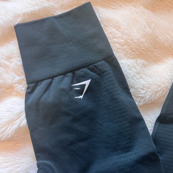 ✨ Gymshark Vital Seamless Leggings – Woodland Green Marl ✨ - Picture 11 of 13